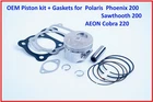 OEM  piston kit 65mm for Polaris  Phoenix 200  2005-2025 Aeon Cobra 220 TX CA