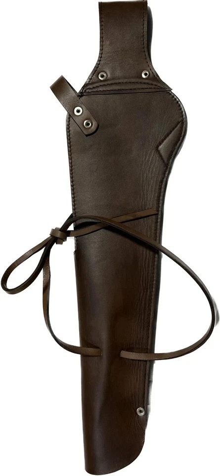 Leather Leg Holster for Double Barrel Sawed-Off Shotgun Prop Cosplay Gun NEW - Image 3 of 4