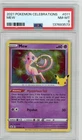 2021 POKEMON CELEBRATIONS #011 MEW PSA 8