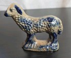 Beaumont Pottery Salt Glazed SHEEP LAMB Animal Figure York Maine — photo 1