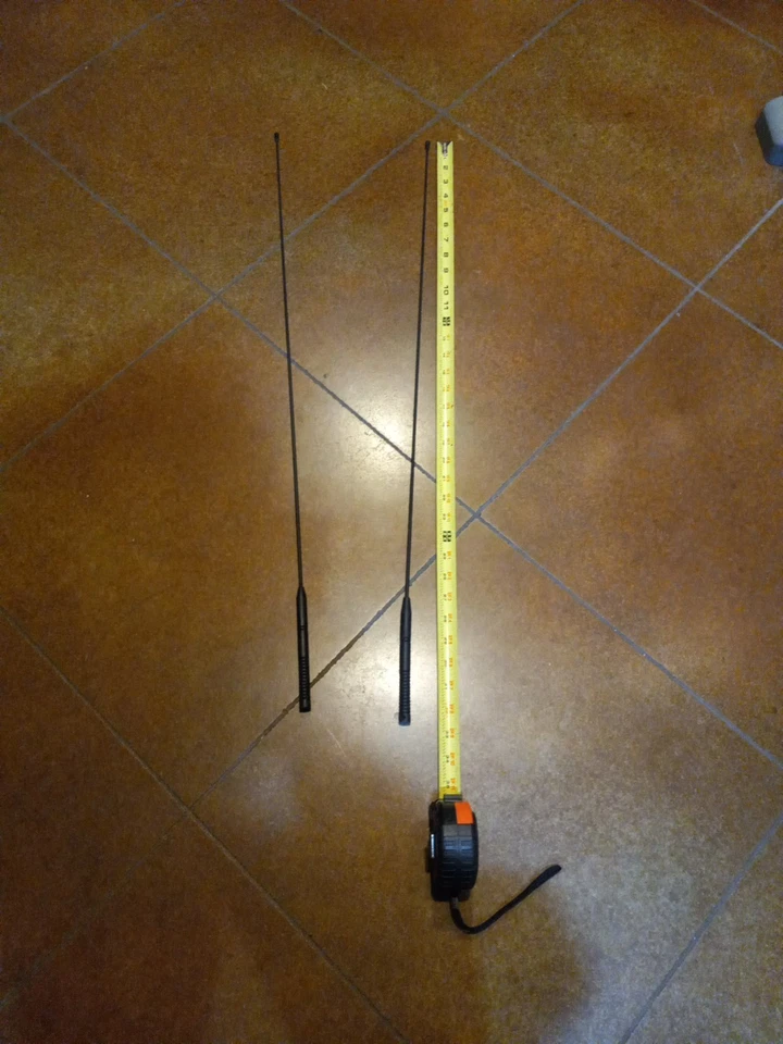 Paquete de antena larga Harley Davidson 76503-08 AM/FM y 76250-09 CB; 33 pulgadas Foto 3 de 4