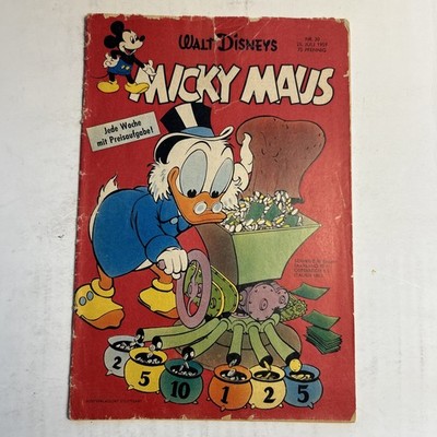 Micky Maus comic No. 30 1959 Donald Duck [GERMAN]- Very Good - FREE Shipping
