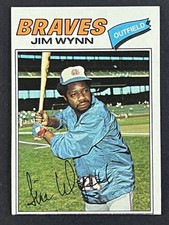 1977 Topps Jim Wynn Atlanta Braves #165