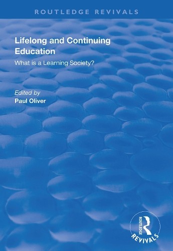 Lifelong and Continuing Education - 9781138351318