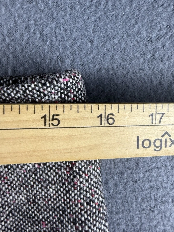 Talbots Academia Skirt Women Size 8 Wool Pencil High Waist Plaid Lined - Image 3 of 4