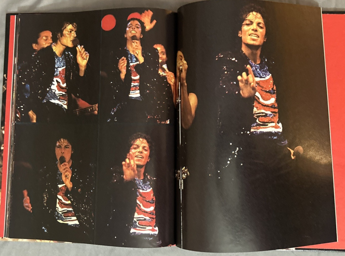 Michael Jackson Victory Tour Book 1984 + People Weekly Magazine