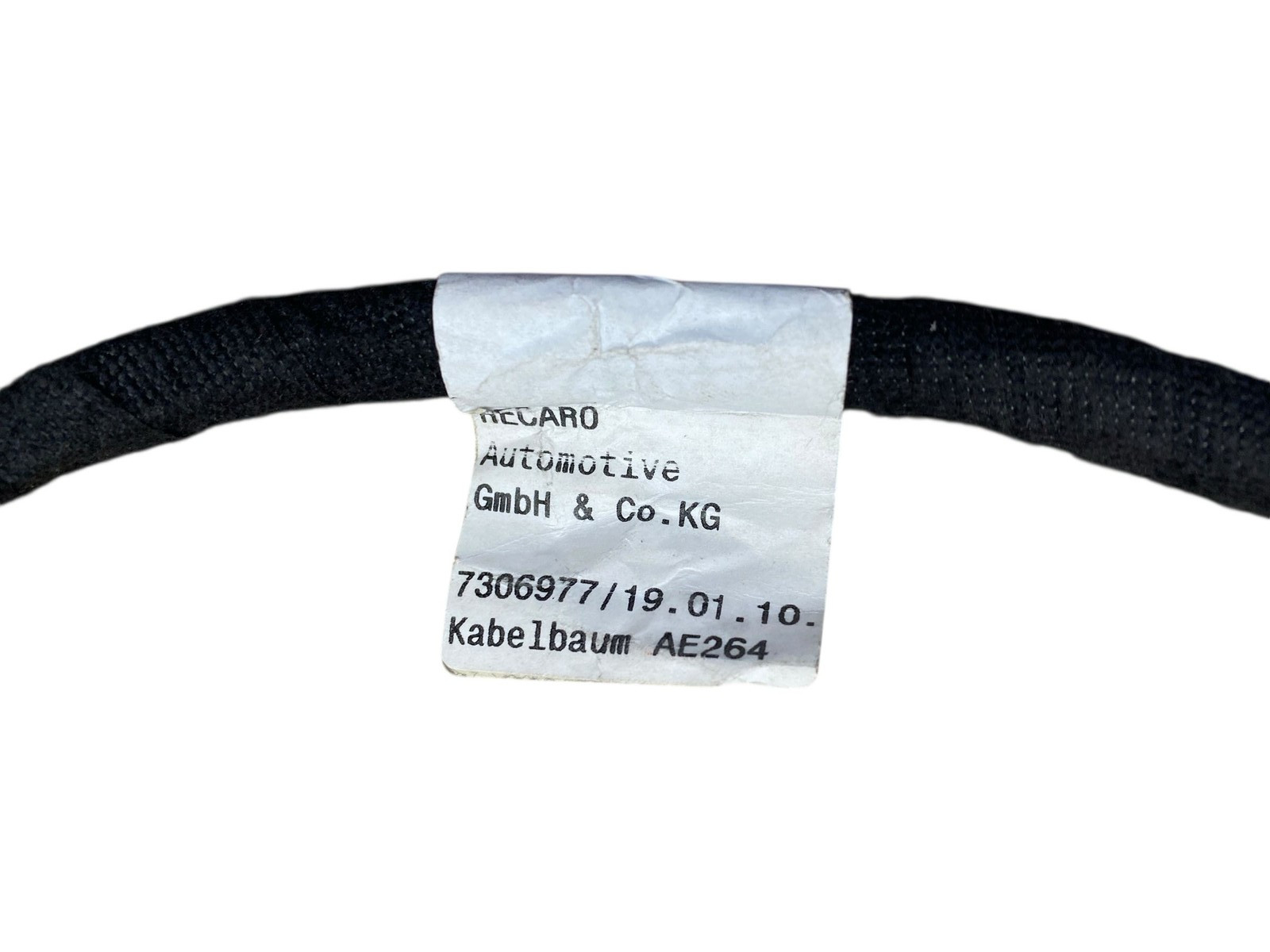 Aston Martin Rapide S 2014 Front Left Seat wiring harness