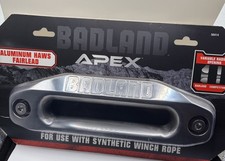 Badland Aluminum 12000 Lb Haws Fairlead For Synthetic Winch Rope Apex 56414 Badland Aluminum 12000 Lb Haws Fairlead For Synthetic Winch Rope Apex 56414