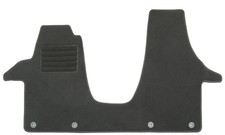 Fußmatten für VW T5 T6 T6.1 2003-2021 3-Sitzer Autoteppiche Druckknopf Passform