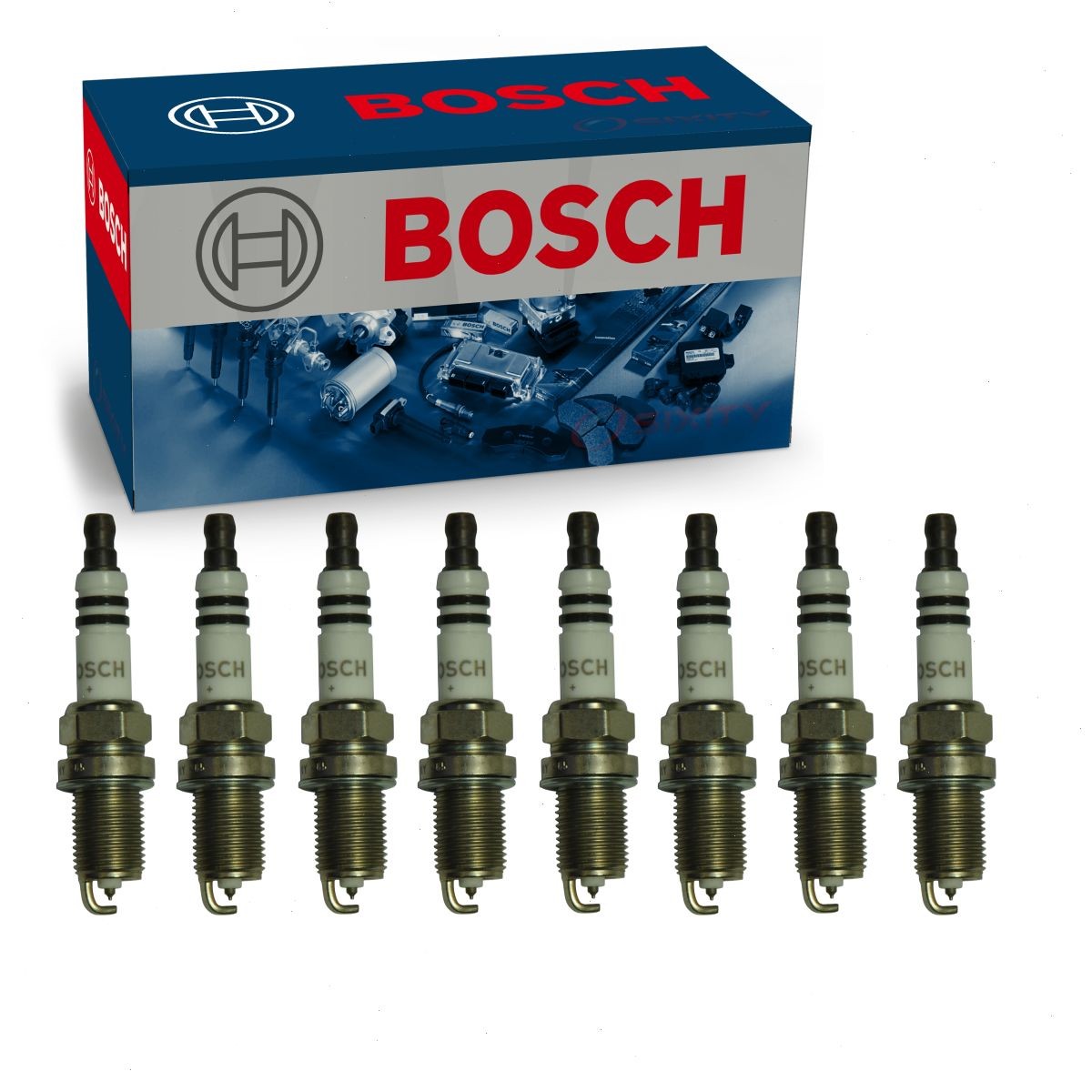 8 pc Bosch Double Platinum Spark Plugs for 2005-2011 Volvo XC90 4.4L V8 xa