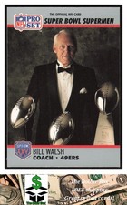 1990-91 Pro Set Super Bowl XXV Silver Commemorative #31 Bill Walsh  49ers