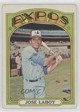 1972 Topps High # Coco Laboy Jose Laboy #727 16ez