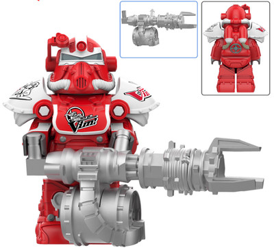 Fallout T-51 Power Armor Figur mit Vim! Soda Skin