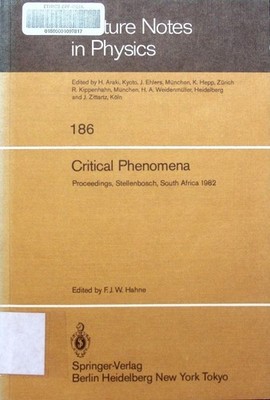 Critical phenomena proceedings of the summer school held at the University of St