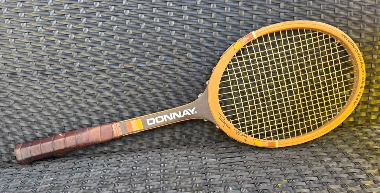RACCHETTA TENNIS LEGNO DONNAY BJORN BORG PRO INTERNATIONAL TEAM - MANICO L5
