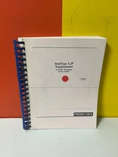 KLA Tencor Prometrix 04-0093A StatTrax 5.2 Equipment User's Guide Supplement