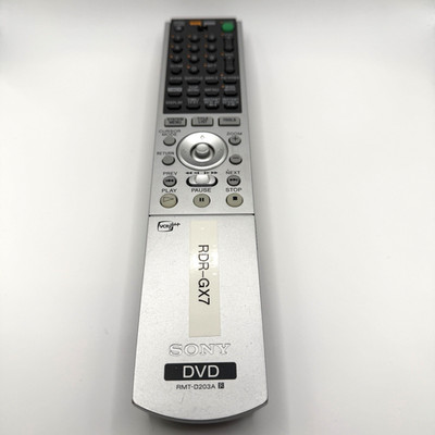 Original Sony RMT-D203A Remote Control for DVD Recorder RDR-GX7 ~ Clean + Tested