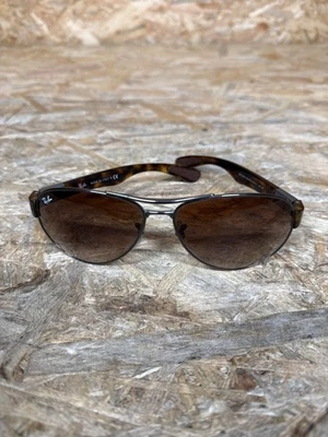 Ray-Ban Sunglasses Mens RB 3509 Brown Tortoise Shell Aviator
