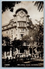 Nuevo Leon Mexico Postcard Hotel Ancira Monterrey c1940's Vintage RPPC Photo