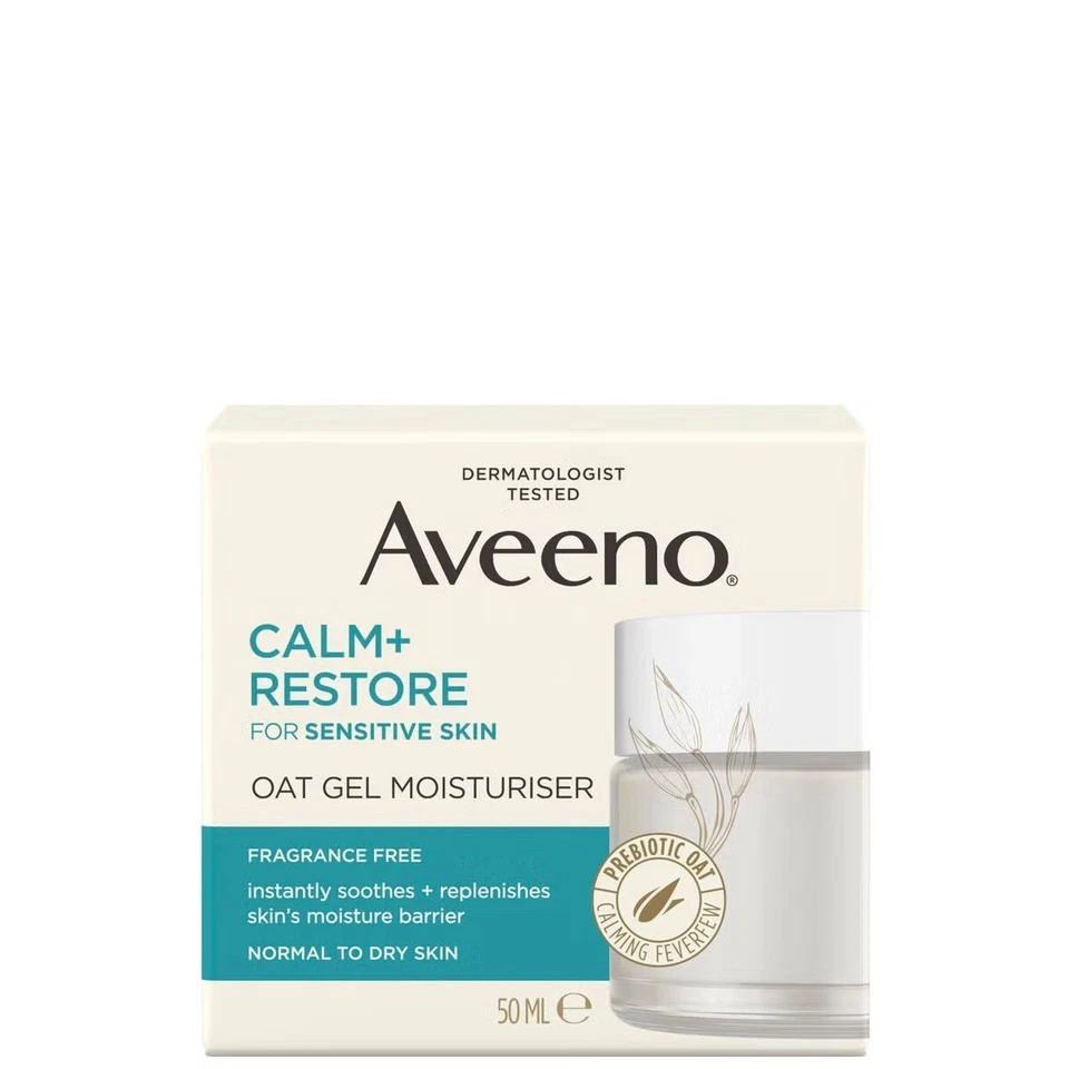 Aveeno Feuchtigkeitsgel Für Gesicht Calm And Restore Hafer 50 ml - Bild 1 von 1