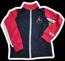 Nike Air Jordan Zip Up Jacket Coat Warm Jogging Athletic Kids 4-5YRS Youth