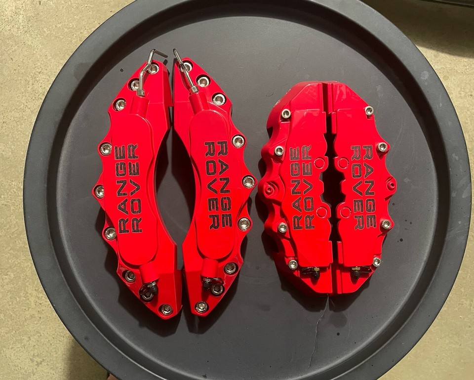 ENGRAVED BRAKE CALIPER COVERS For RANGE ROVER VELAR,SPORT,VOGUE,EVOQUE