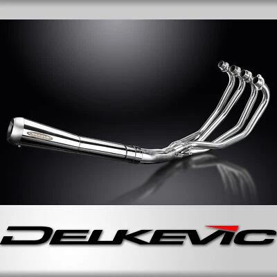 DELKEVIC Yamaha XJ900 1983-1984 Echappement 4-1 Silencieux A Cone Inverse Inox Poli