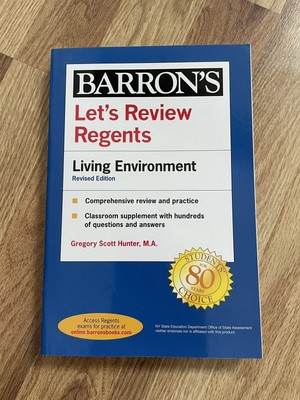Barron's New York Regents Ser.: Let's Review Regents: Living Environment Revised
