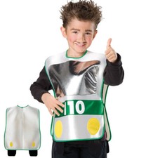 Kinder Polizei Auto Umhang Fasching Karneval Party Cosplay Gr. 98 bis 116