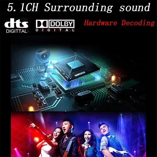 RH-699X DTS 5.1 Decoder Dolby AC3 Bluetooth HDMI 4K Lossless Playback Digital - Picture 3 of 22