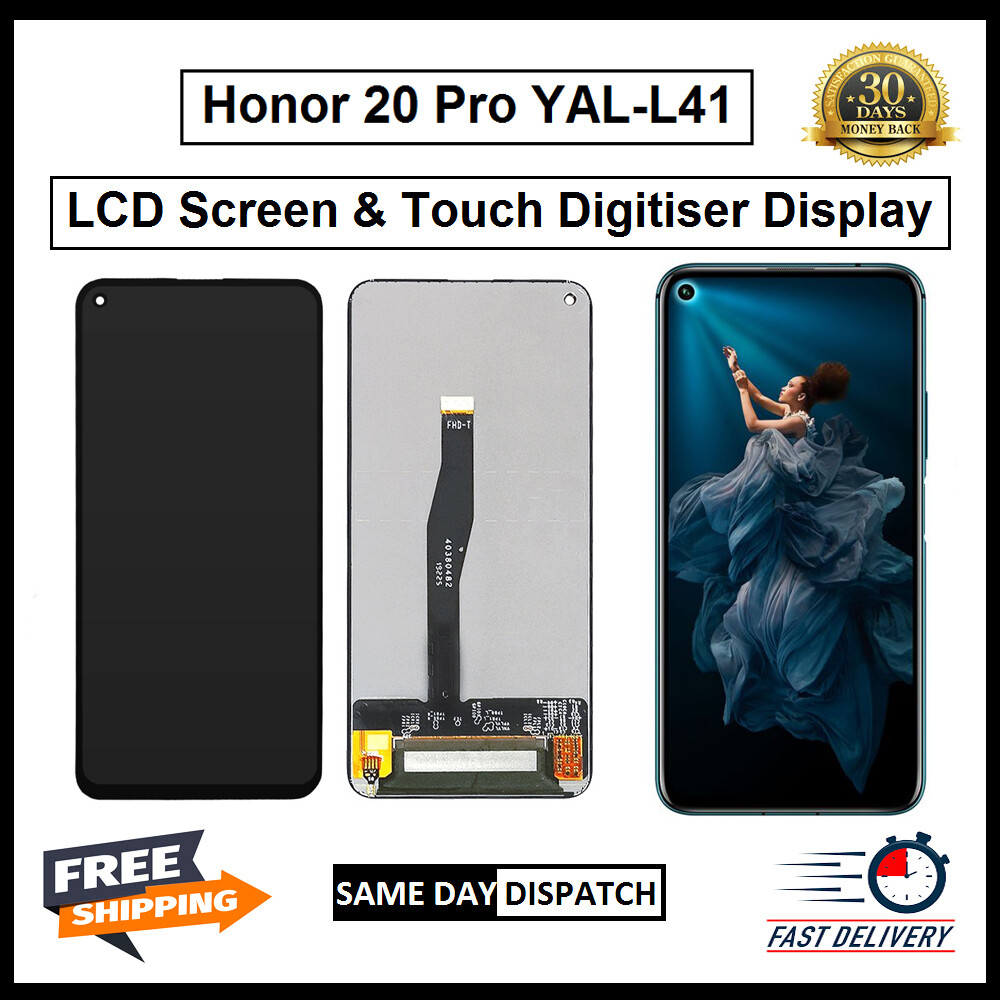 Image 1 - For Huawei Honor 20 Pro YAL-L41 Display Screen Touch Digitizer Replacement LCD
