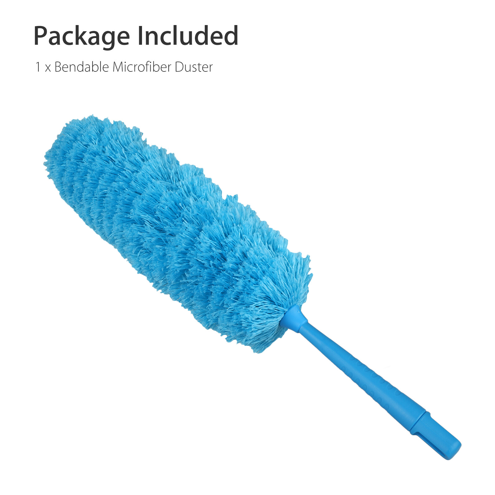 Bendable Soft Microfiber Duster Dusting Brush Household Cleaning Tool Washable