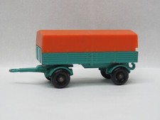 Vintage 1968 Lesney Matchbox 2 Mercedes Trailer w/Canopy Made in England