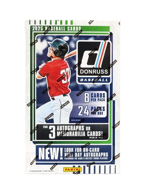 Rip & Ship - 2025 PANINI DONRUSS BASEBALL HOBBY BOX