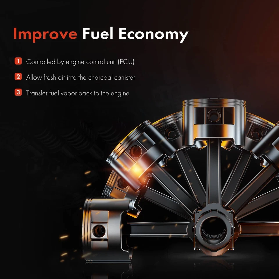 Solenoide de ventilación de bote de vapor para Chevrolet Impala 2007-2013 Buick Allure 07-09  Foto 3 de 4