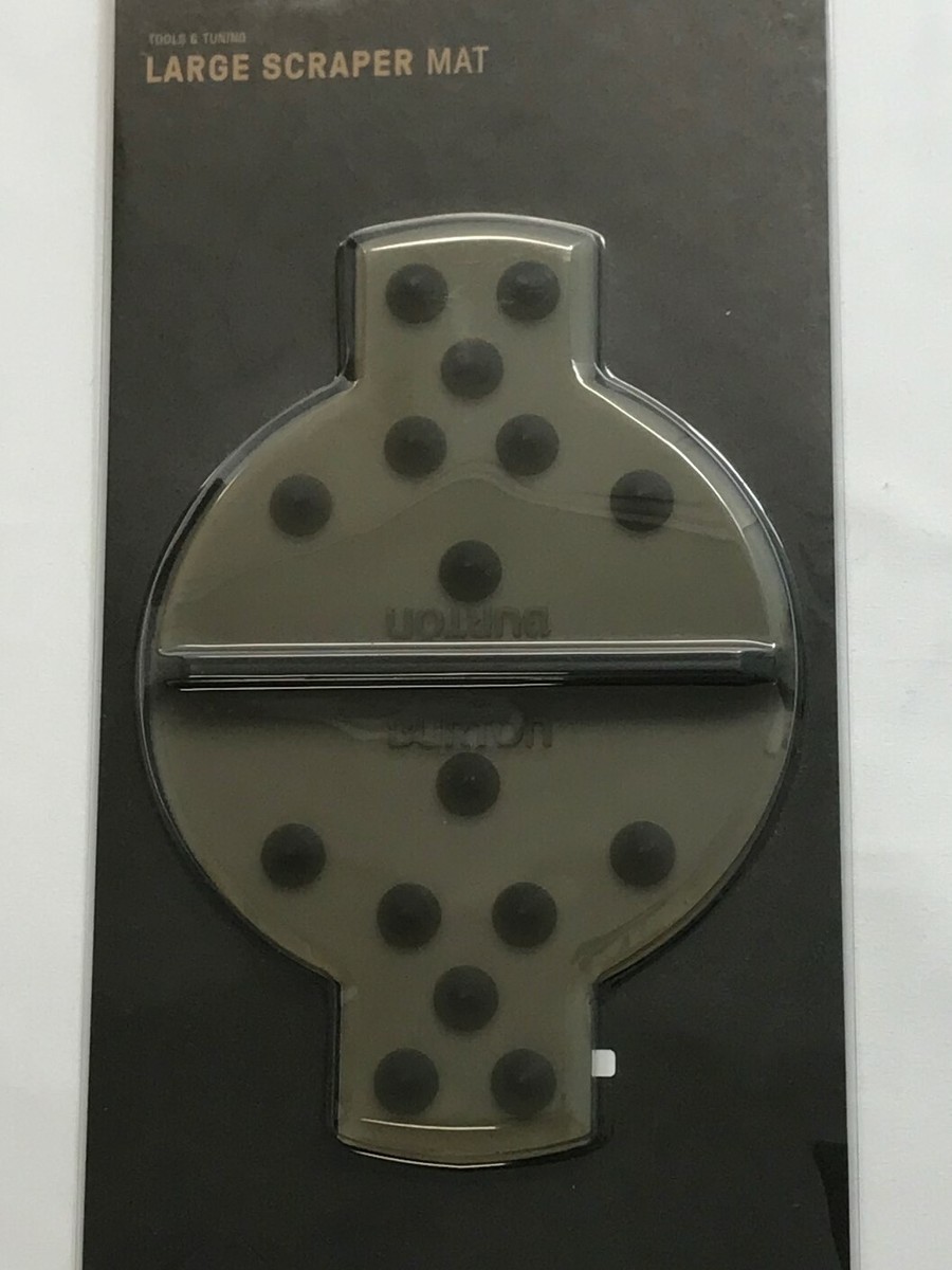 Burton Large Scraper Mat in Translucent Black - TRIGGER BROS