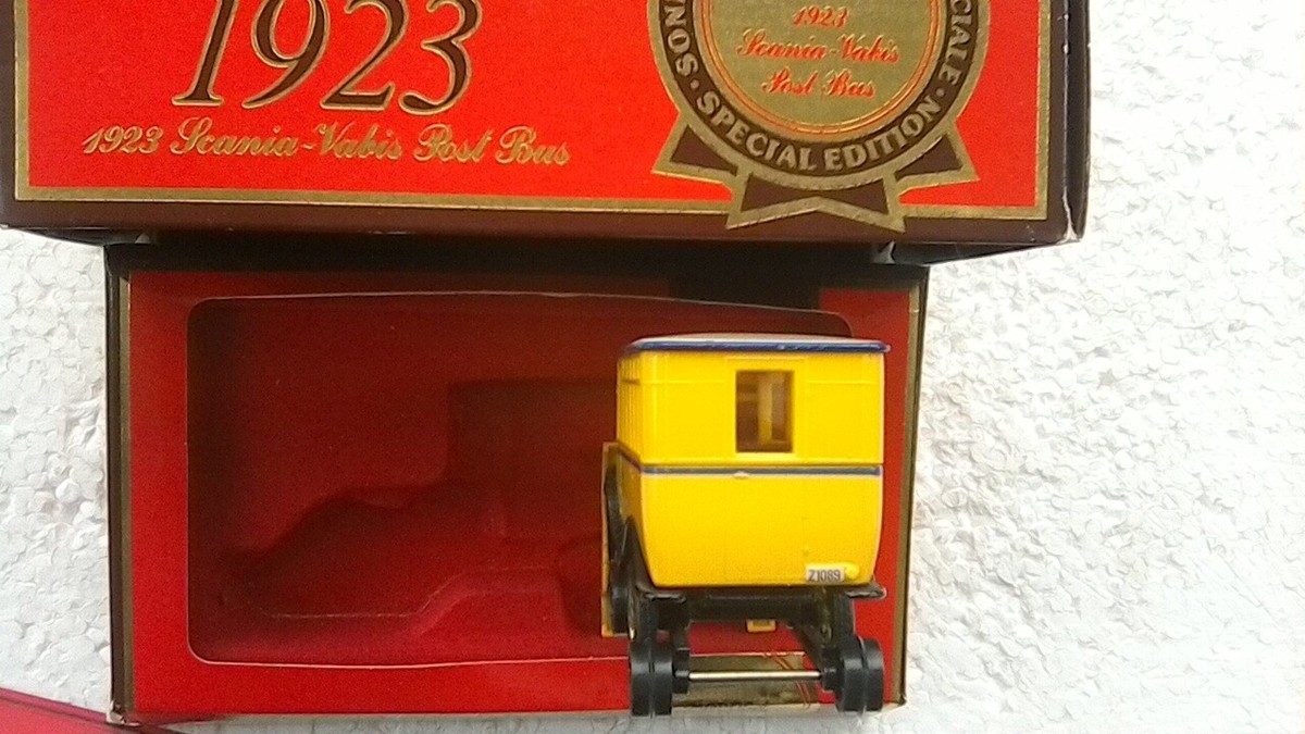 MATCHBOX MODELS OF YESTERYEAR Y.16 1923 SCANIA .VABIS POST BUS