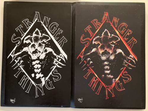 STRANGER THINGS Demogorgon Chris McJunkin 11x17 Original Art + PRINT 2026 SALE!