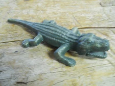 Cast Iron FLORIDA GATORS Garden Statue Yard Art Pool Home Decor ALLIGATOR Pond