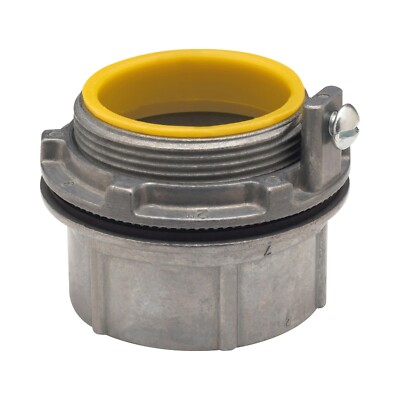 Crouse-Hinds CHG1 1/2'' Zinc Commercial Grounded Conduit Hub