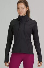 Lululemon Rain Repellent Run Jacket Black Nwt 10 Sold Out 