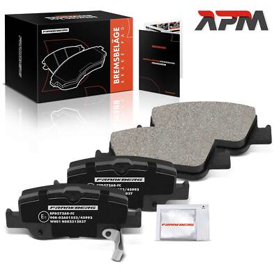 Bremsbeläge Bremsklötze Bremsbelagsatz Hinten für Toyota Auris E15 E18 Corolla