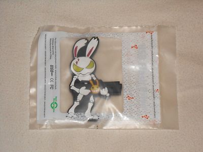 NEW Hell Yeah Wrath of the Dead Rabbit USB Flash Drive Sega Arkedo Studios Promo