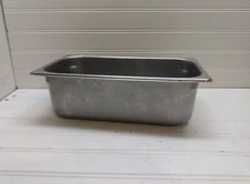 Vollrath 1/3 Size Steam Table Hotel Pan 4" Stainless Steel No Lid 20349