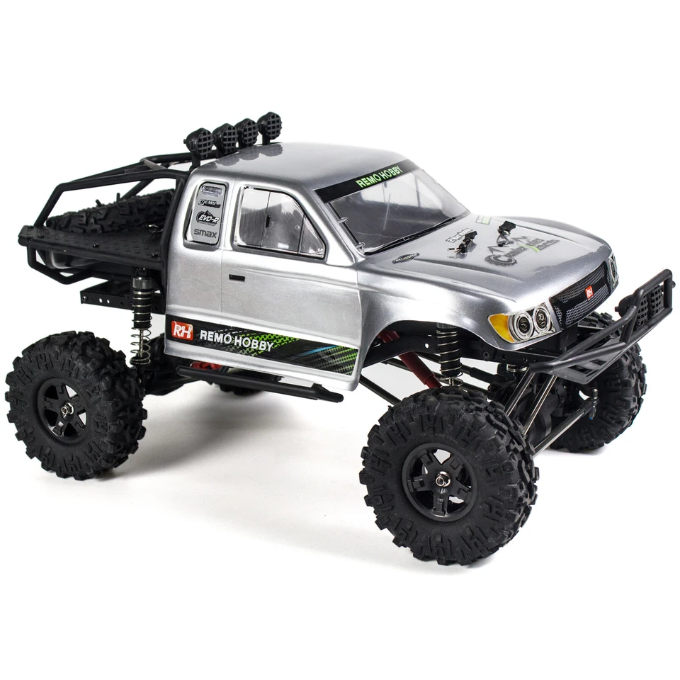 New RC Monster Truck 1:10 REMO Hobby 4WD Rock Crawler Off-Road Brushed RC Car 🚗 - Image 4 of 4