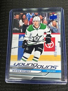 2024-25 UPPER DECK SERIES 1 YOUNG GUNS Deluxe /250 MAVRIK BOURQUE #215