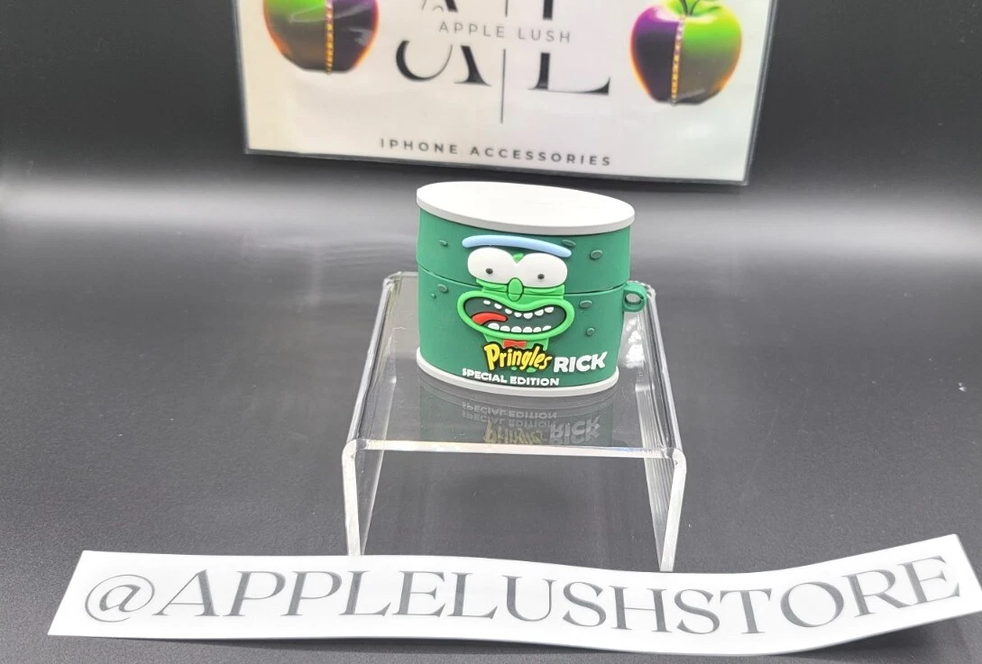 3D Rick and Morty Funny Pringles Pickle AirPod Pro Pro 2 case USA