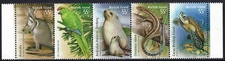 2009 Norfolk Island SG#1062a Species at Risk joined strip of 5 Mint MUH MNH