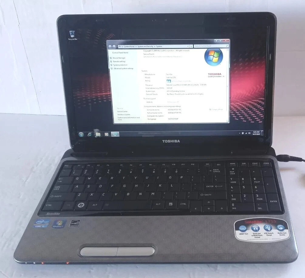 Toshiba laptop i3 4gb 500gb price sale