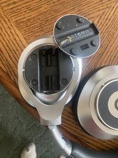 Beats By Dr. Dre Executive Silver Wired Noise Cancelling Over The Ear Headphones